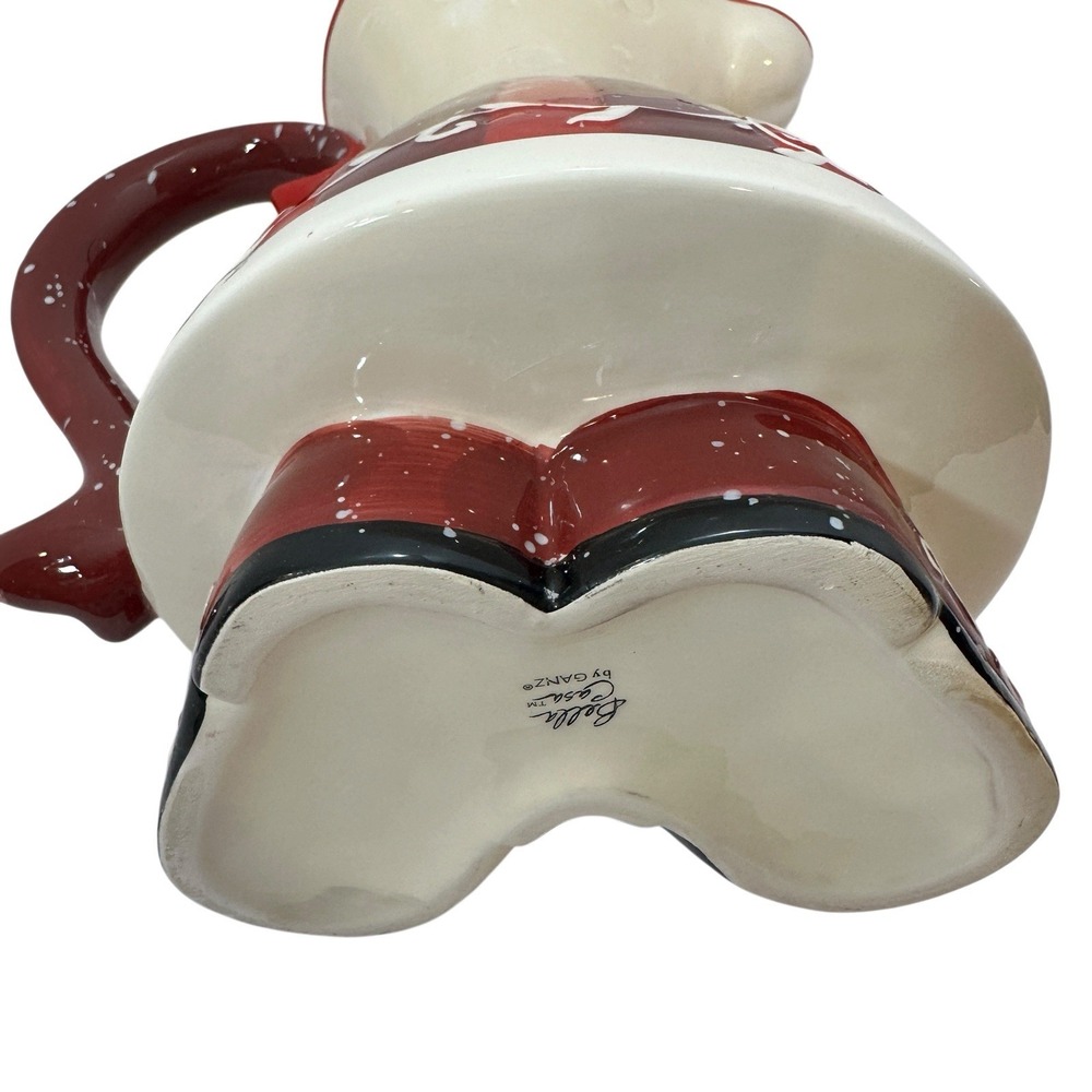 Bella Casa by Ganz Santa Claus Ceramic Christmas Pitcher 8.5" Holiday Decor - Picture 15 of 16
